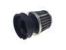Luchtfilter 60mm powerfilter chroom (Dellorto SHA Tomos A35) thumb extra
