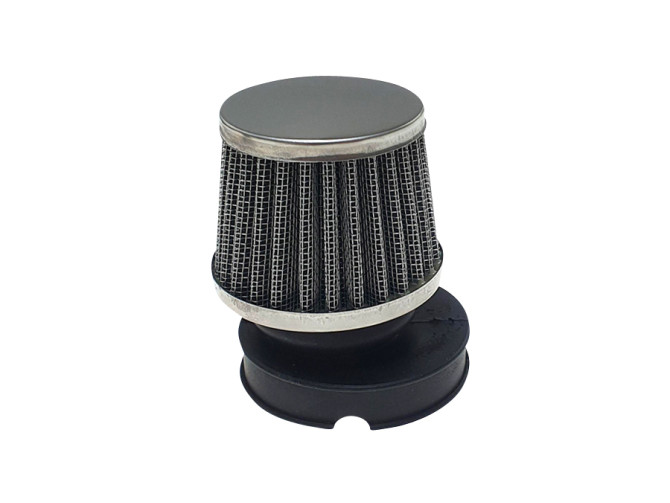 Luchtfilter 60mm power chroom Dellorto SHA voor Tomos A35 product