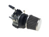 Air filter 60mm powerfilter chrome (Dellorto SHA Tomos A35) thumb extra