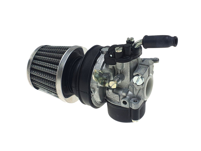 Luchtfilter 60mm powerfilter chroom (Dellorto SHA Tomos A35)