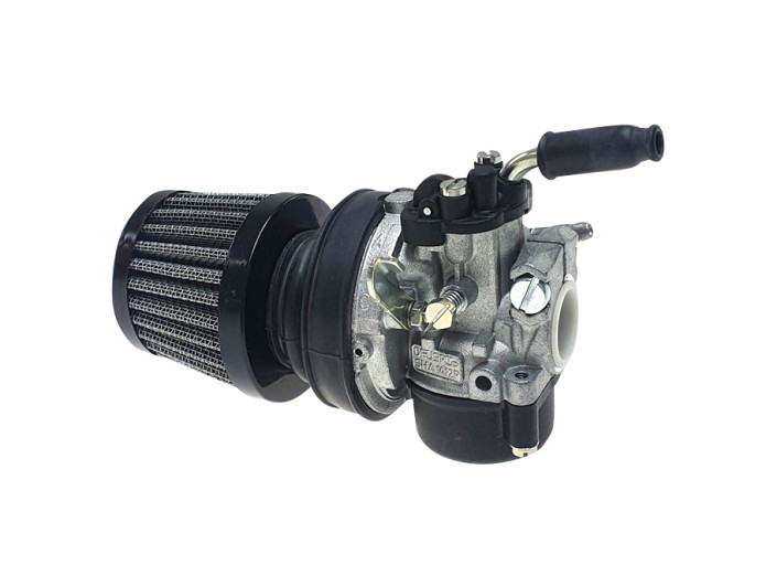 Air filter 60mm powerfilter black (Dellorto SHA Tomos A35)