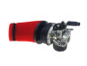 Luchtfilter 60mm schuim TNT schuin rood (Dellorto SHA)