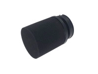 Luchtfilter 60mm schuim Racing zwart (Dellorto SHA Tomos A35)