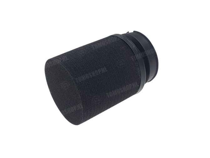 Luchtfilter 60mm schuim Racing Zwart Dellorto SHA voor Tomos A35 main