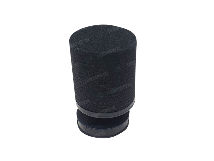 Air filter 60mm foam Racing black (Dellorto SHA Tomos A35)