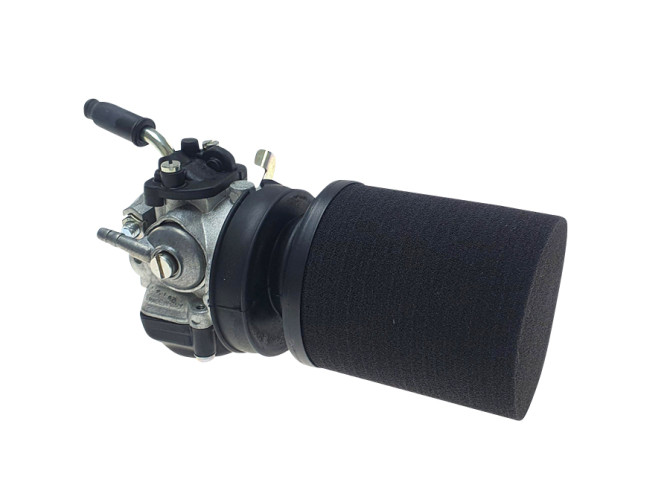 Luchtfilter 60mm schuim Racing Zwart Dellorto SHA voor Tomos A35 product