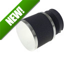 Air filter 60mm foam black with chrome Athena Dellorto SHA