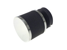 Air filter 60mm foam black with chrome Athena Dellorto SHA