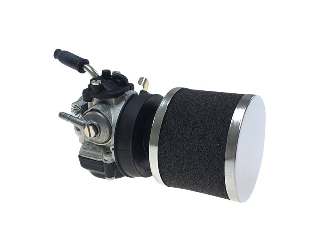 Luchtfilter 60mm schuim zwart met chroom Athena (Dellorto SHA) product