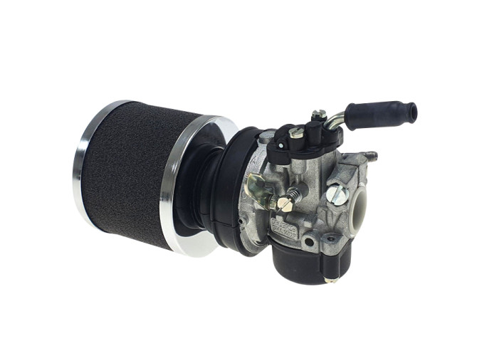 Air filter 60mm foam black with chrome Athena (Dellorto SHA) product