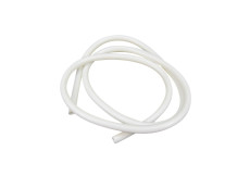 Fuel hose 5x8mm white (1 meter)