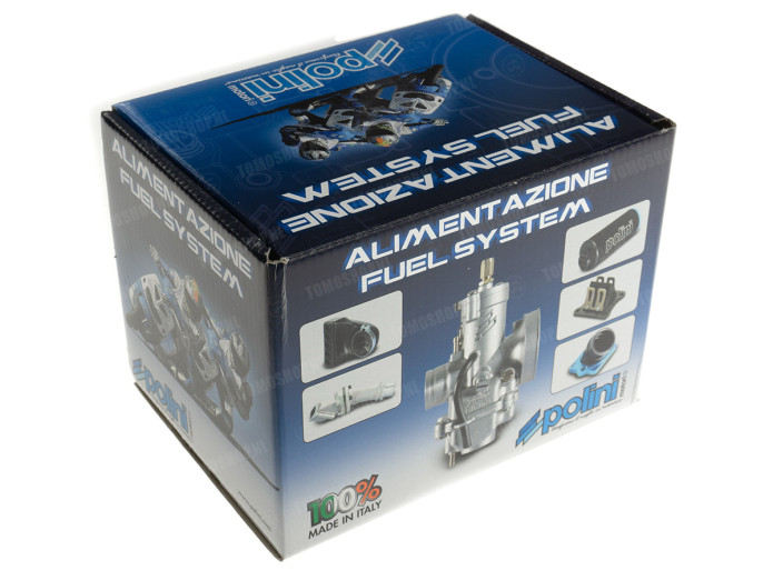 Polini CP 21mm carburateur klem versie kabel choke met luchtfilter