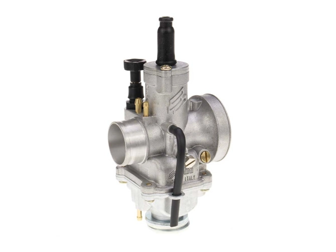 Carburateur Polini CP 19 – Diamètre 19 Mm – Pour Scooters 2T Aprilia, Piaggio, Etc. – Aluminium Léger