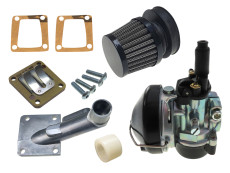 Dellorto SHA 15/15 carburateur replica met powerfilter set Tomos A35