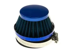 Air filter 60mm power blue Dellorto SHA for Tomos A35