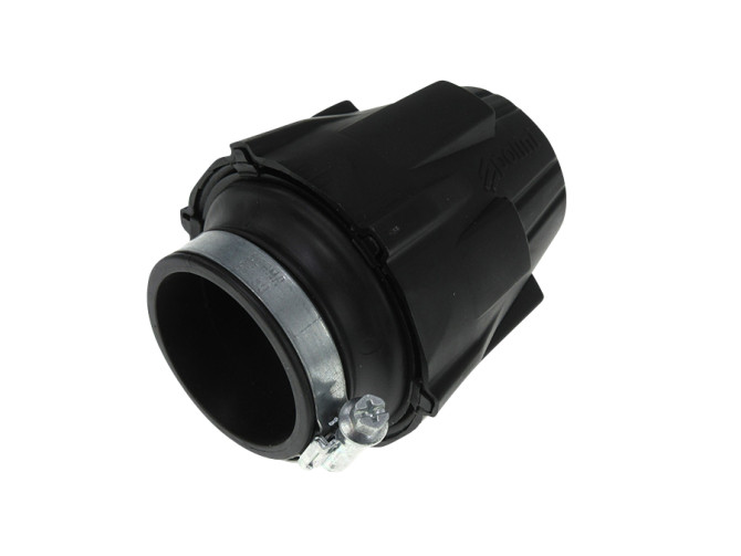 Luchtfilter 46mm schuim Polini Air Box recht zwart / blauw product