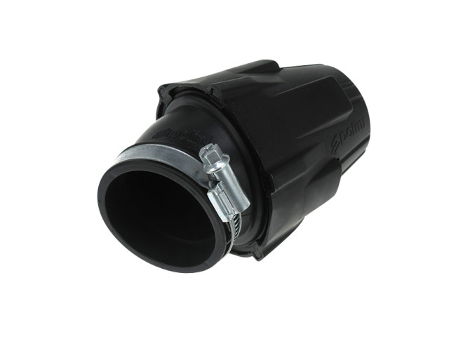 Luchtfilter 46mm schuim Polini Air Box schuin zwart / blauw product