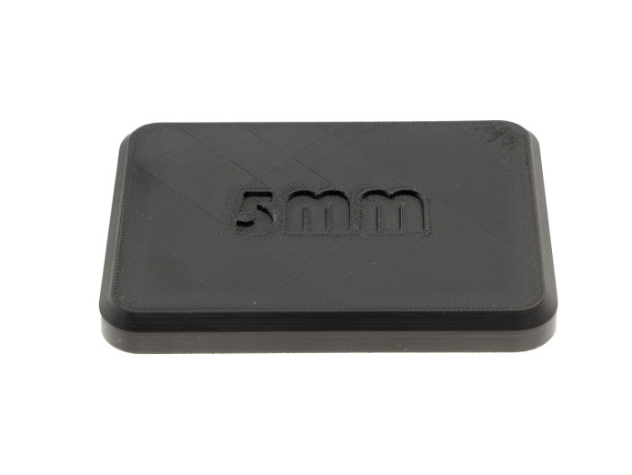 Jet storage box rugged case plate for 5mm 
