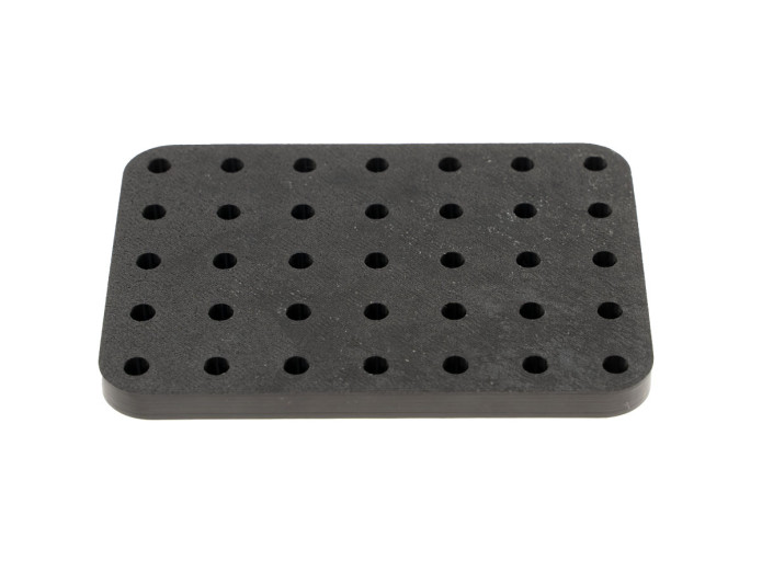 Jet storage box rugged case plate for 5mm 