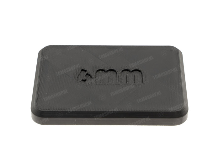 Sproeier opberg doos rugged case plaatje voor 6mm 