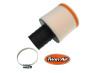 Air filter 50mm foam Twin Air Clamp-on round 