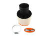 Air filter 50mm foam Twin Air Clamp-on round 