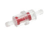 Benzinefilter rood klein