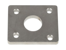 Reed valve Tomos A35 / A52 intake manifold base plate 19mm stainless steel 6mm Reed valve Tomos A35 / A52 intake manifold base plate 19mm stainless steel 6mm