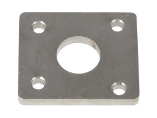 Reed valve Tomos A35 / A52 intake manifold base plate 19mm stainless steel 6mm