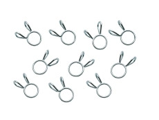 Hose clamp 8mm clip model Mickey (10 pieces)