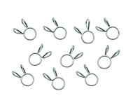 Schlauchschelle 8mm Klammer Universal Modell Mickey (10 Stück)