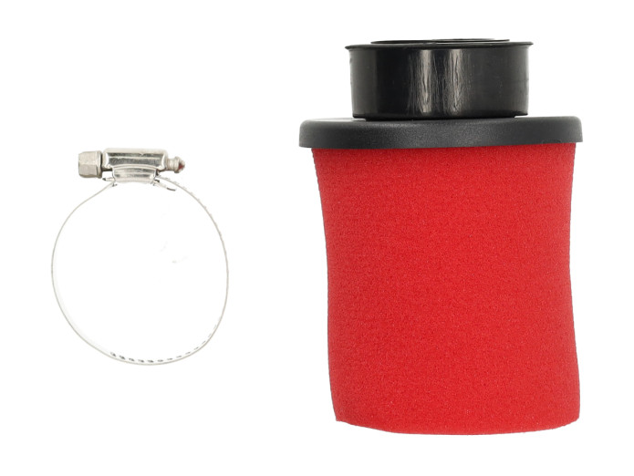 Air filter 28mm / 35mm powerfilter foam universal red