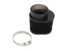 Luchtfilter 50mm powerfilter universeel ovaal zwart Luchtfilter 50mm powerfilter universeel ovaal zwart