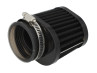 Luchtfilter 50mm powerfilter universeel ovaal zwart Luchtfilter 50mm powerfilter universeel ovaal zwart