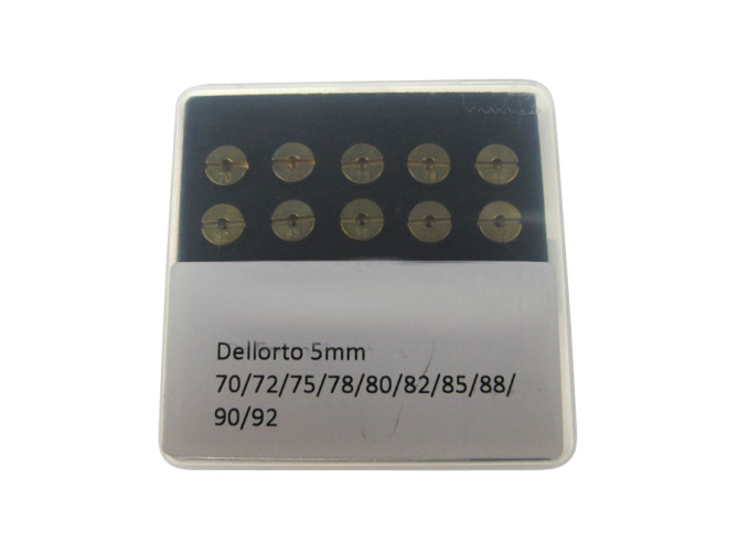 Dellorto 5mm SHA / PHBG sproeierset replica (70-92) product