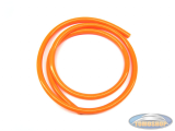 Fuel hose 5x8mm fluor orange (1 meter)