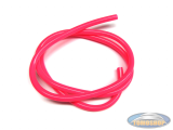 Fuel hose fluorescent pink (1 meter)