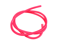 Fuel hose 5x8mm fluor pink (1 meter)