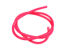 Fuel hose 5x8mm fluor pink (1 meter)