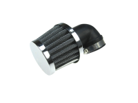 Luchtfilter 35mm powerfilter haaks 90 graden (PHBG / PHVA)