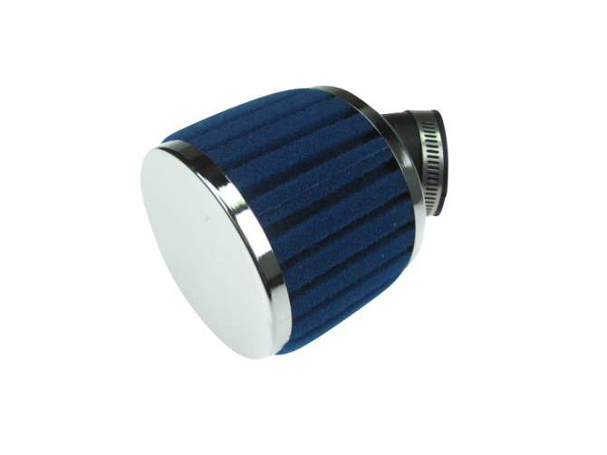 Luchtfilter 28mm / 35mm schuim schuin blauw (PHBG / PHVA) product