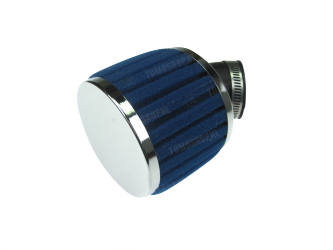Luchtfilter 28mm / 35mm schuim blauw schuin (PHBG / PHVA) thumb