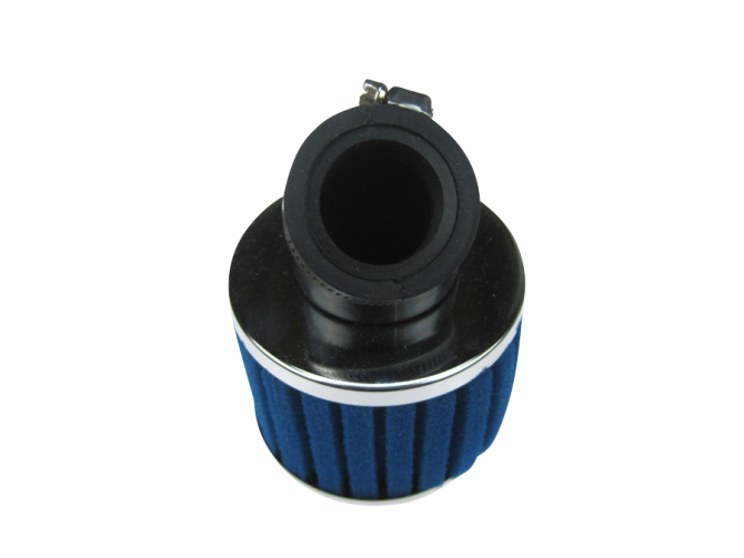 Luchtfilter 28mm / 35mm schuim schuin blauw (PHBG / PHVA) product