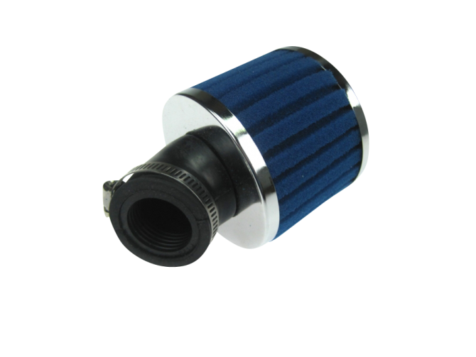 Luchtfilter 28mm / 35mm schuim schuin blauw (PHBG / PHVA) product
