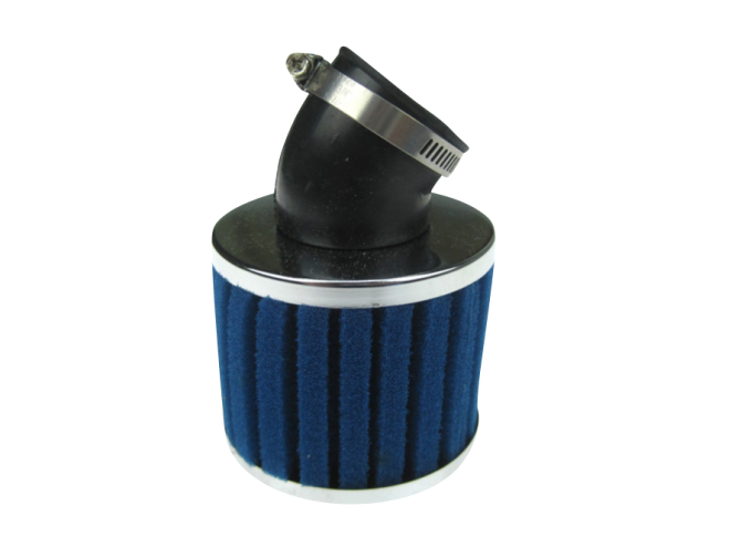 Luchtfilter 28mm / 35mm schuim schuin blauw (PHBG / PHVA) product