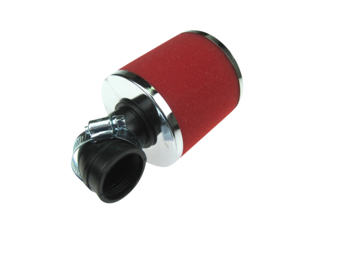 Air filter 35mm foam angled 90 degrees red (PHBG / PHVA) product