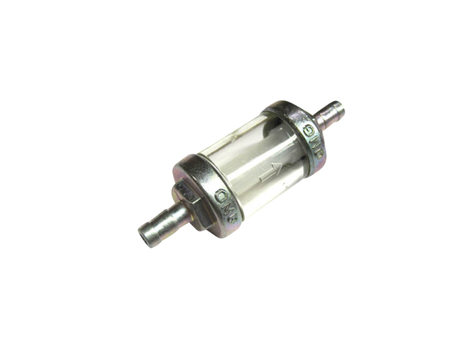 Benzinefilter transparant OMG alu 6mm product
