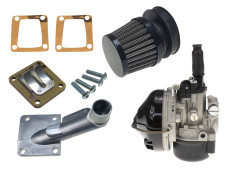 Dellorto SHA 15/15 carburateur origineel met powerfilter set Tomos A35