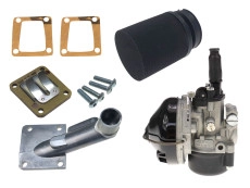 Dellorto SHA 15/15 carburetor with foam filter set complete Tomos A35