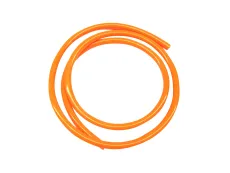 Benzineslang 5x8mm fluor oranje (1 meter)